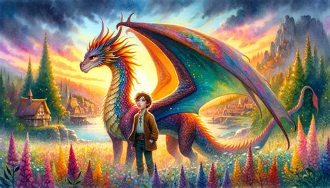 Oswald and the Dragon: A Tale of Courage and Unexpected Friendship from 6th-Century Britain!